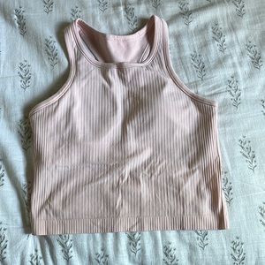 Lululemon Ebb to Street cropped tank top